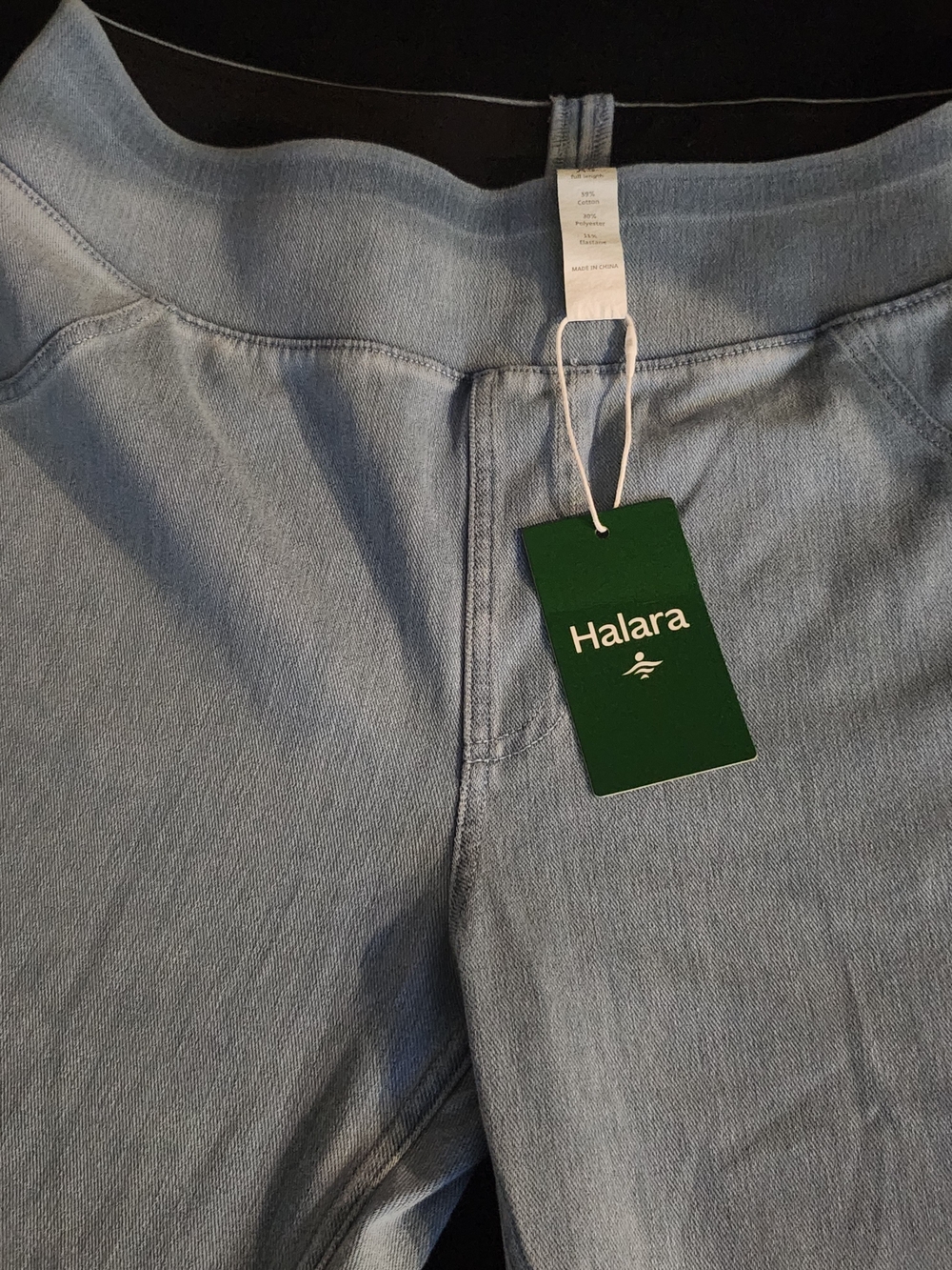 Halara Women's Light Blue Jeans - Comfortable Everyday Denim